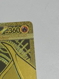 Pokemon Mega Charizard Y ex 294/217 Gold Hyper Rare Ascended Heroes Pack Fresh - Image 4