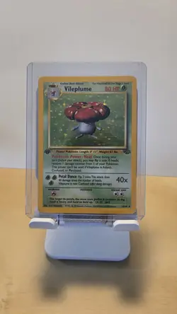 Vileplume 15/64 Pokemon TCG Jungle Holo 1st Edition- Holo Rare- NM/ Mint - Image 5