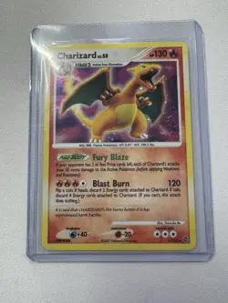 Pokemon Charizard LV.55 Holo 130 LP English 3/132 2007 Pokemon TCG Card - Image 1