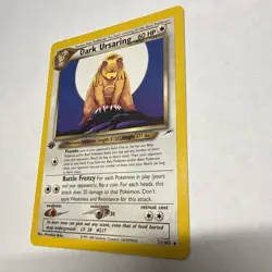 Pokemon Dark Ursaring 1st Edition Neo Destiny 21/105 NM+ WOTC Vintage - Image 3