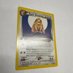 Pokemon Dark Ursaring 1st Edition Neo Destiny 21/105 NM+ WOTC Vintage - Image 4