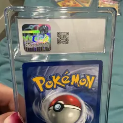 1999 CGC 10 GEM MINT Pikachu # 4 WB Movie WOTC Black Star Promo - Image 5