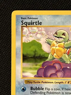 Pokemon Squirtle 63/102 Base Set (Shadowless) (Never Played) *Near Mint* - Image 3