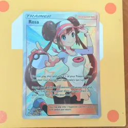 Pokemon Rosa Full Art Trainer Ultra Rare Holo 236/236 Sm-Cosmic Eclipse - Image 1
