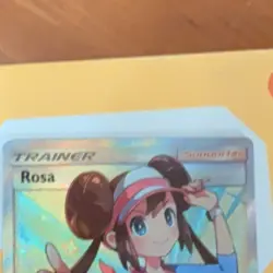 Pokemon Rosa Full Art Trainer Ultra Rare Holo 236/236 Sm-Cosmic Eclipse - Image 4