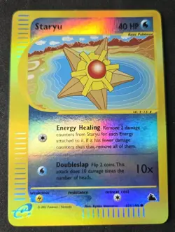 2003 Skyridge Pokemon TCG Staryu Reverse Holo Holofoil NEAR MINT CLEAN #103/144 - Image 1