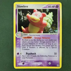Slowbro 14/112 EX Fire Red & Leaf Green Holo Rare 2004 Nintendo Pokemon Card - Image 2