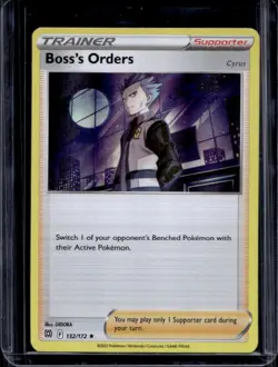 2022 Pokemon SWSH Brilliant Stars Boss's Orders: Cyrus #132/172 - Image 1