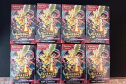 Pokemon Ascended Heroes Booster Bundles - Lot Of 8! - Image 1