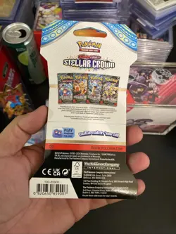 Pokemon Stellar Crown Sleeved Booster Pack Factory Sealed TCG - Image 2