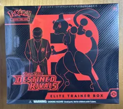 Pokemon Scarlet & Violet Destined Rivals Elite Trainer Box ETB SMALL SEAL TEAR - Image 1