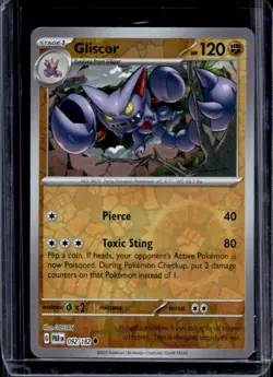 2023 Pokemon SV Paradox Rift Gliscor Reverse Holo #092/182 - Image 1