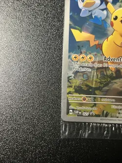 Pokemon Pikachu SVP027 Pokemon Center Stamped Scarlet & Violet Promo SEALED 💎 - Image 2