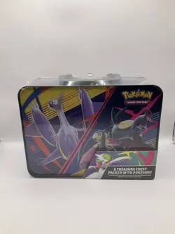 Pokemon Trading Card Game Collector Chest Tin Gardevoir Kirlia Riolu - Image 1