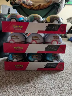 Pokemon TCG Poke ball Tins Scarlet & Violet. Lot of 18. H24, B25, C25, D25, E25 - Image 3