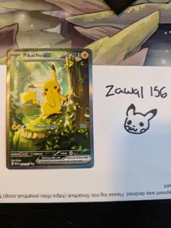 Pikachu ex 276/217 Ascended Heroes Special Illustration Rare Pokemon SIR FRESH - Image 1