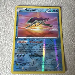 Pokemon TCG Suicune Breakpoint 30/122 Reverse Holo Holo Rare - Image 1