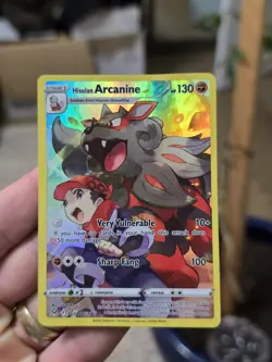 Pokemon TCG Hisuian Arcanine Lost Origin Trainer Gallery TG08/TG30 DMG - Image 4