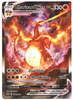 Charizard VMAX SWSH261 MISCUT Black Star Promo Pokemon TCG - Image 1