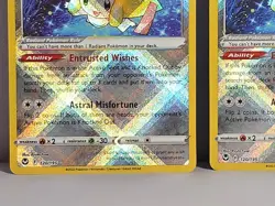 Radiant Jirachi 120/195 SWSH12: Silver Tempest Holo Pokemon TCG LP-NM X2 - Image 3