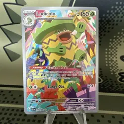 Pokemon TCG Ludicolo 095/094 Illustration Rare Me02 Phantasmal Flames Pack Fresh - Image 1