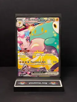 Pokemon Journey Together Special Illustration Rare Iono's Bellibolt ex #183 - Image 1