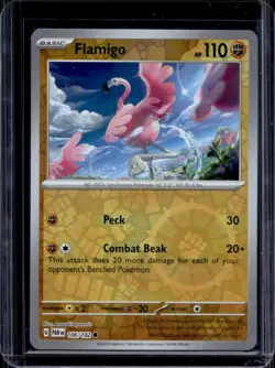 2023 Pokemon SV Paradox Rift Flamigo Reverse Holo #106 - Image 1