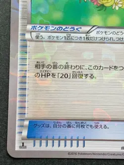 Pokemon card flower's crown 031/032C 1st CP3 Japanese Nintendo 2016 Holo Rare - Image 5