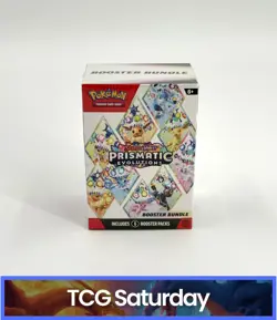 2025 POKEMON SCARLET & VIOLET PRISMATIC EVOLUTIONS BOOSTER BUNDLE SEALED - Image 1