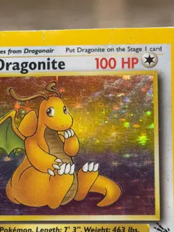 Dragonite 4/62 - Rare Fossil Holo 1st Edition - Pokemon TCG - Moderately Played - Image 4