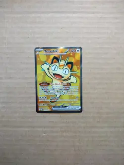 2026 Pokemon Meowth ex 107/088 Me03: Perfect Order Holo - Image 1