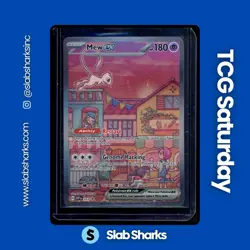 2023 POKEMON SV BLACK STAR PROMO 151 UPC #053 MEW EX - Image 1