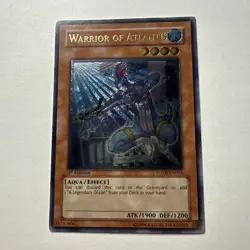 Warrior of Atlantis FOTB-EN016 Ultimate Rare 1st Edition NM Yugioh - Image 1