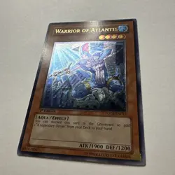 Warrior of Atlantis FOTB-EN016 Ultimate Rare 1st Edition NM Yugioh - Image 2