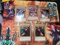 Exodia the Forbidden One Complete Set PGL2-EN026 DE026 GERMAN 1st Ed NM Yugioh - Image 1
