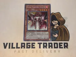 Royal Firestorm Guards GLAS-EN087 Secret Rare 1st Edition Yu-Gi-Oh! NM - Image 1