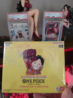 One Piece OP-07 500 Years In The Future Booster Box ENGLISH New! Factory Sealed! - Image 1