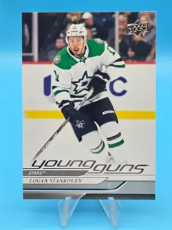 2024-25 Upper Deck Series One #244 Logan Stankoven Young Guns - Dallas Stars - Image 1