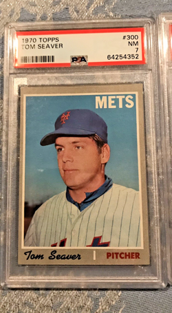 1970 Topps Baseball #300 Tom Seaver PSA 7 New York Mets - Image 1