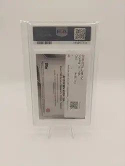 Eli Stowers Gold Refractor 1ST ROOKIE AUTO /50 PSA 10 2025 Bowman Chrome U Pop 1 - Image 2
