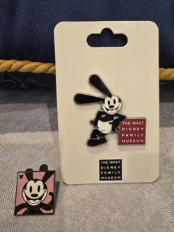 Oswald Is The Lucky Rabbit Disney Pin The WDFM With Extra Enamel Pin - Image 1