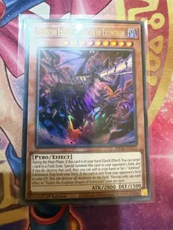 Veidos the Eruption Dragon of Extinction (MP25-EN175) - Ultra Rare - 1st Edition - Image 1