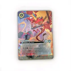 Mushu - Your Worst Nightmare Enchanted 218/204 Disney Lorcana Reign Of Jafar Nm - Image 1