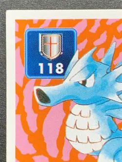 Seadra 117 Pokemon Sticker Seal Japanese Amada 1996 NINTENDO VERY RARE - Image 2