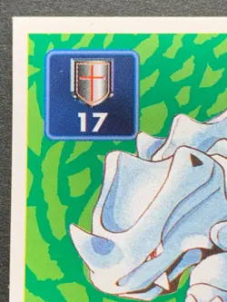 Rhyhorn 111 Pokemon Sticker Seal Japanese Amada 1996 NINTENDO VERY RARE - Image 2