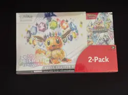 Pokemon TCG Prismatic Evolutions ETB Booster Bundle Costco 2-Pack Sealed - Image 1