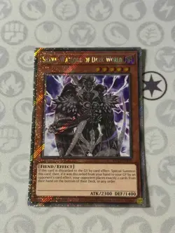 Sillva, Warlord of Dark World - RA03-EN158 - Platinum Secret Rare (NM) - Yugioh - Image 1