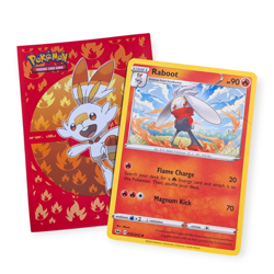 Sword & Shield Pokemon Card (II18): Raboot 032/202 - Image 1