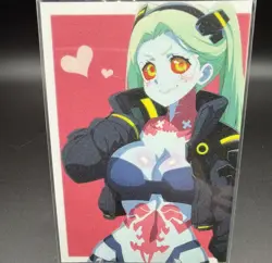 Rebecca Cyberpunk Anime Waifu Card Doujin ACG Goddess - Image 1