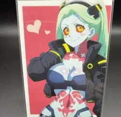 Rebecca Cyberpunk Anime Waifu Card Doujin ACG Goddess - Image 2